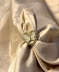 Butterfly Rolex Heart Ring