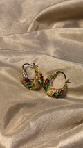Virgin Mary Rose Earring