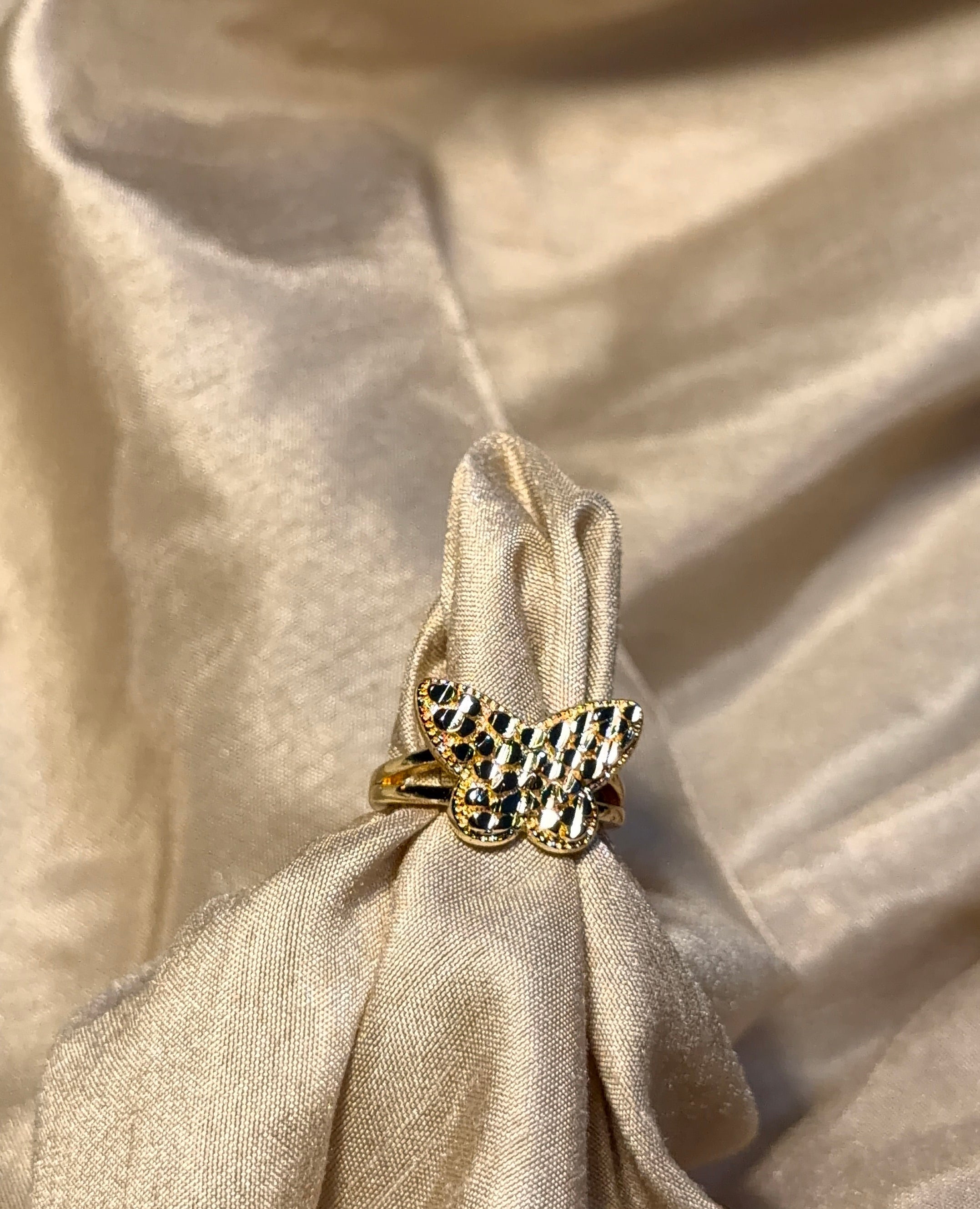 Butterfly Nugget Ring