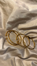 24k Bamboo Bracelet