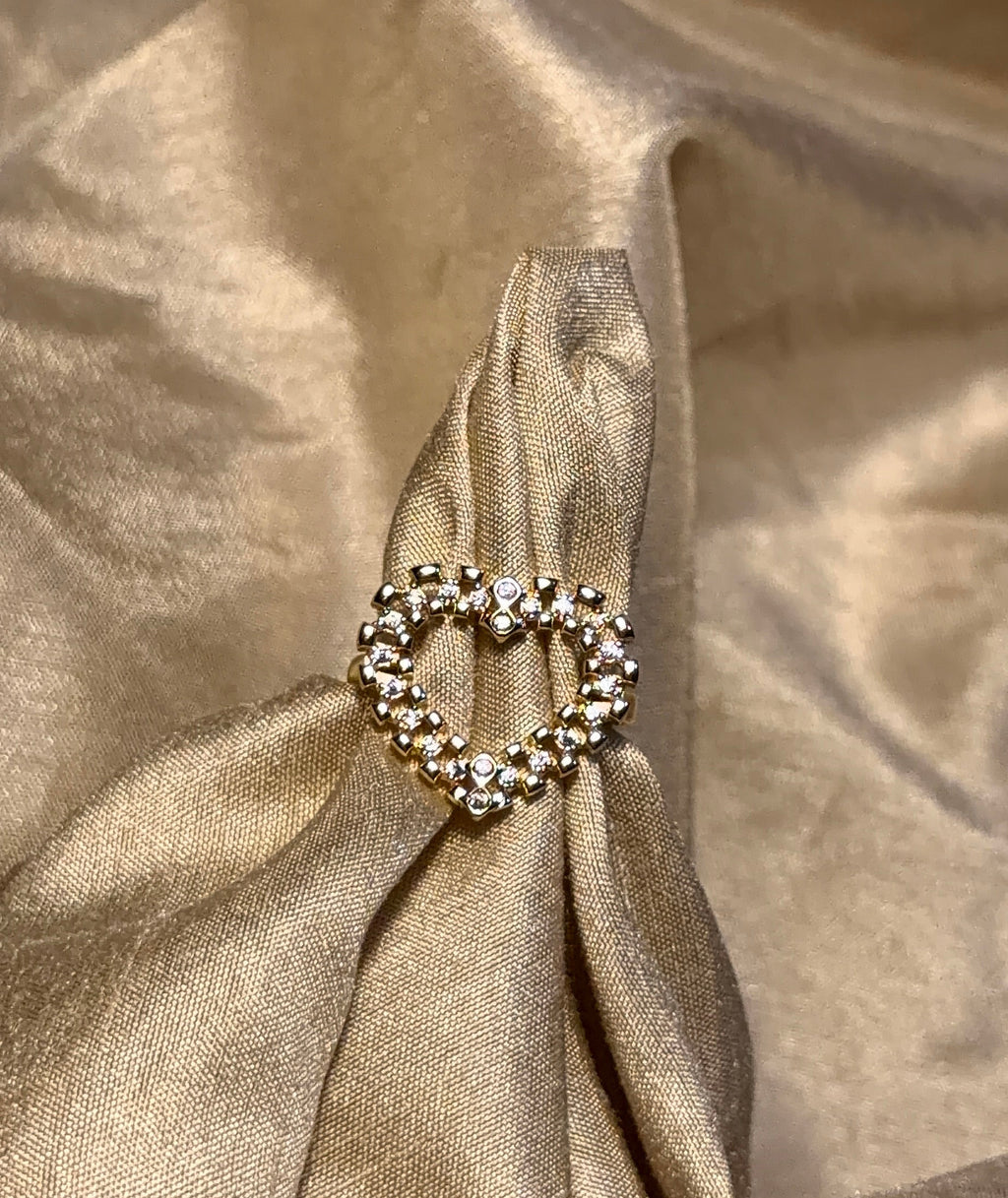 Heart Diamond Ring