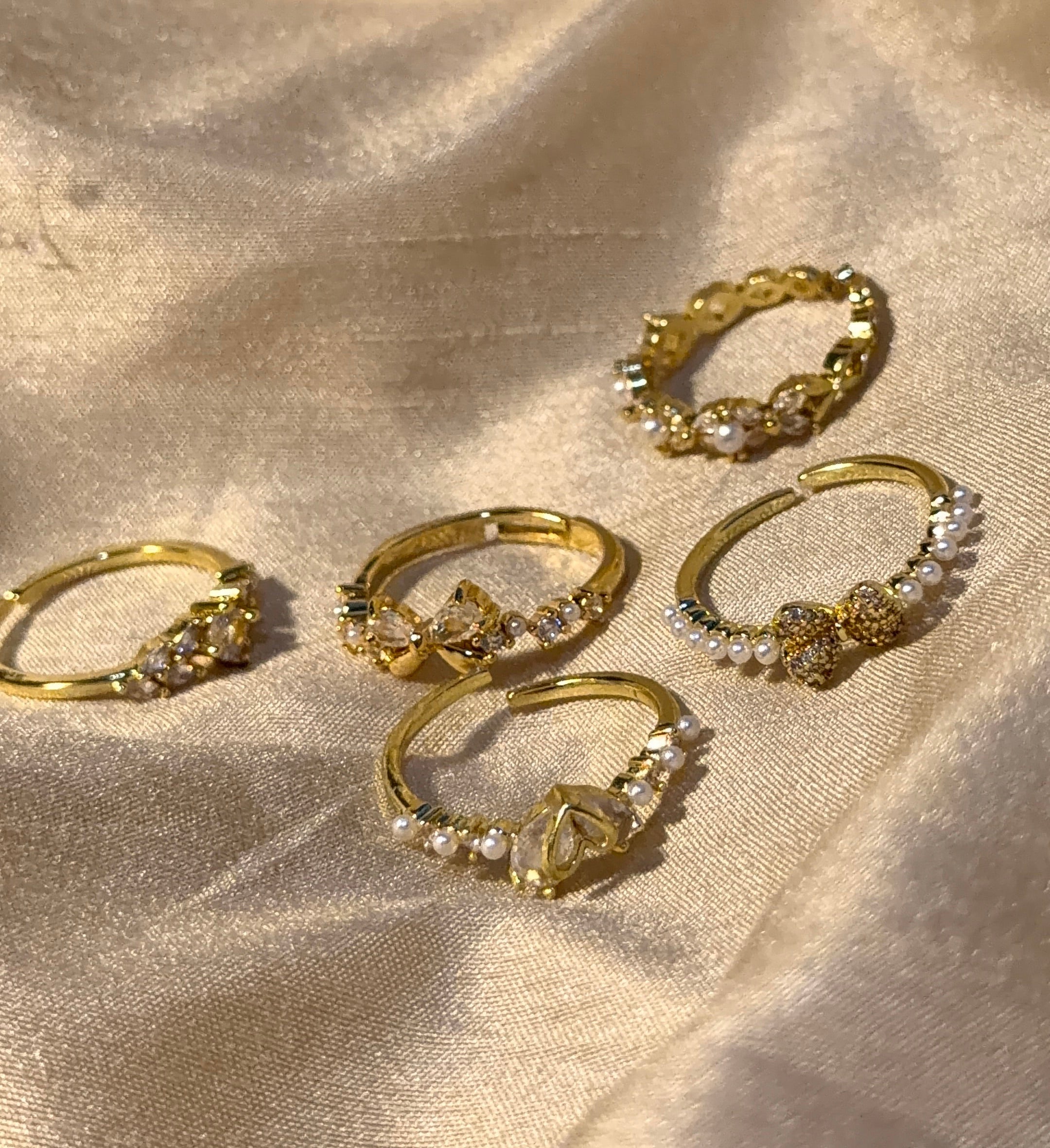 Pearl Rings
